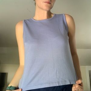 L.L. Bean Blue Muscle Tee